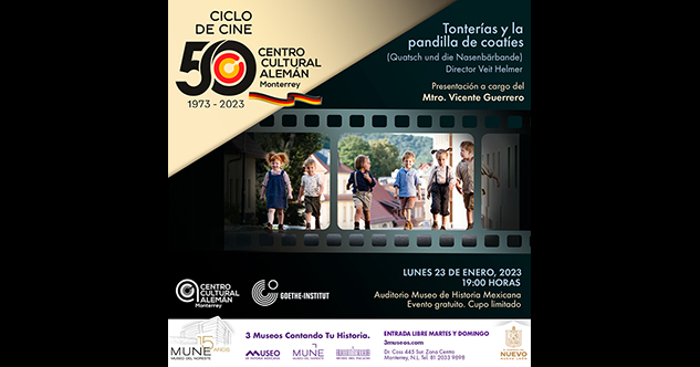 Proyecta MHM película alemana «Tonterías y la pandilla de coatíes»