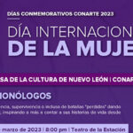 Conmemora CONARTE el 8M: Día Internacional de la Mujer