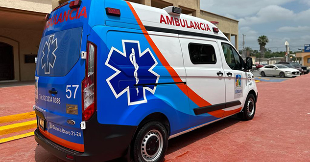 Entregan ambulancia al municipio de General de Bravo NL