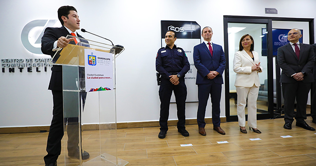 Inauguran Centro de Control C4 en Guadalupe