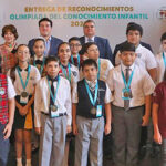 Reconocen excelencia académica de alumnos de la Olimpiada del Conocimiento Infantil