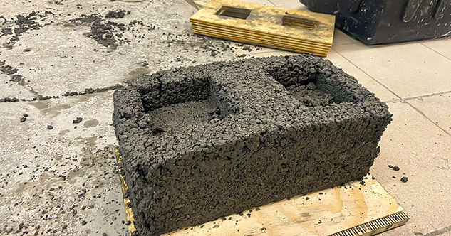 Impulsan la vivienda digna con blocks ¡de llantas de desecho!