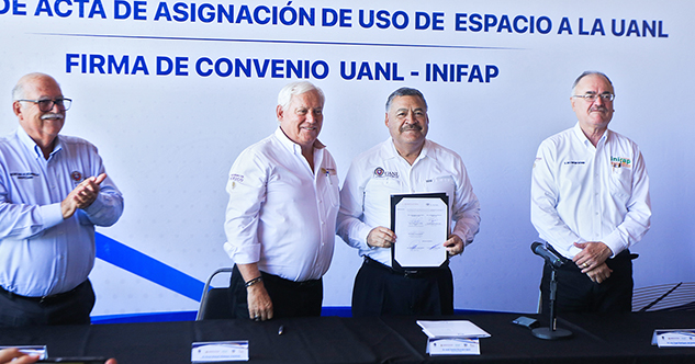 Firma UANL convenio de investigación forestal y agropecuaria con INIFAP