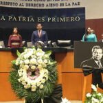 Rinde Comisión Permanente homenaje luctuoso en memoria de Porfirio Muñoz Ledo
