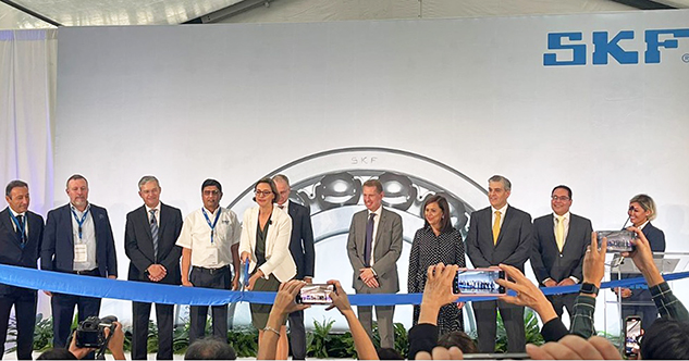 Invierte SKF alrededor de $70 MDD e inaugura una nueva planta en Nuevo León