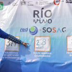 Realizan exitosa jornada de limpieza «Río Vivo» en el río Santa Catarina