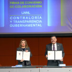 Firma UANL convenio de colaboración con la Contraloría y Transparencia Gubernamental