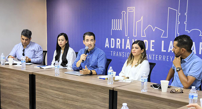 Llevan reuniones de transición a los habitantes de Monterrey