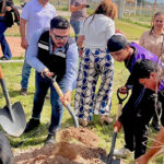 Limpian y reforestan gobierno e iniciativa privada ciudad de Durango