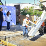 Reanudan rehabilitación de pavimento en calle Óscar F. Castillón