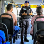 Implementan operativo de seguridad en el transporte público de Monterrey
