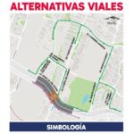 Comienzan mañana domingo restricciones viales en Leones y Puerta de Hierro
