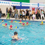Recibe DIF Monterrey donación de participantes en el Worldwide Aquathon Day 2024