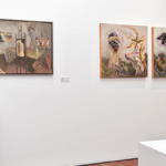 Exponen artistas visuales sus mitologías personales en la pinacoteca de NL