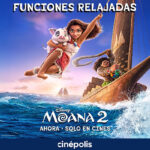 Contarán Moana 2 y Mufasa: El Rey León con funciones relajadas en diciembre