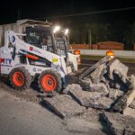 Repara Monterrey más de 400 metros cuadrados de pavimento dañado en la Carretera Nacional