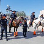 Presentan Policía Montada de Guadalupe