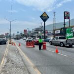 Implementan Carril Reversible en la Carretera Nacional