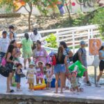 Familias se divierten a lo grande en el Guadaluparque Tolteca
