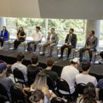 Llaman candidatos al Poder Judicial a votar en ejercicio democrático en la UDEM