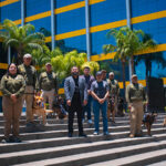Recibe UANL certificación internacional de binomios K9