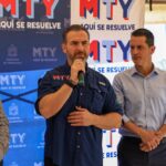 Supervisa alcalde construcción de cancha y rehabilitación de parque en Colinas de San Jerónimo