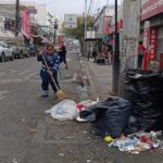 Recolecta Municipio de Monterrey grandes cantidades de basura del primer cuadro