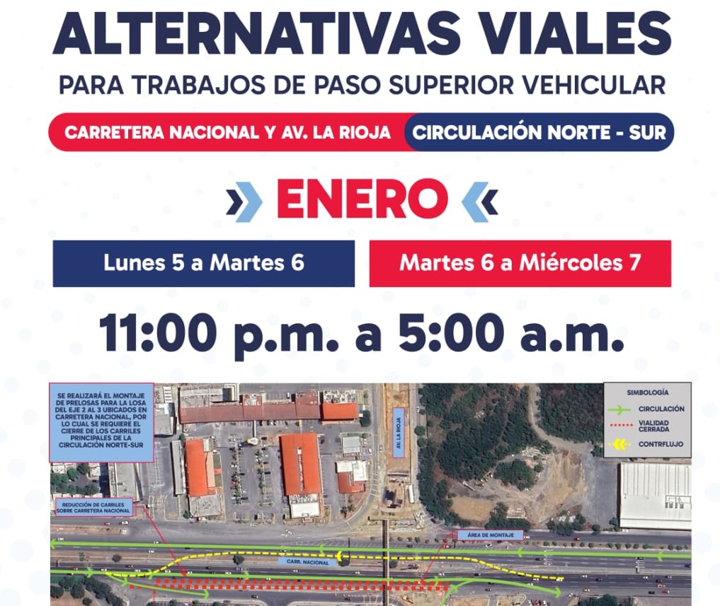 Aplicarán restricciones viales nocturnas en la Zona del Huajuco