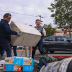 Encabeza Adrián de la Garza operativo integral de servicios públicos en Colonia del Maestro