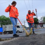 Limpieza constante de alcantarillas en Guadalupe evita inundaciones 