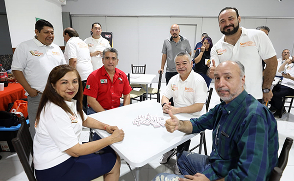 Celebra Sección 21 SNTE 1er. Torneo Magisterial de Dominó