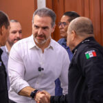 Supervisa Adrián de la Garza Plan de Seguridad por Mundial y afectaciones tras lluvias