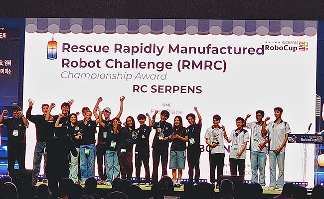 Logra delegación UANL campeonato mundial de Robocup 2026 en Corea