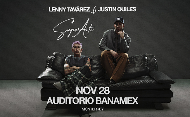 Llegan a Monterrey Justin Quiles y Lenny Tavárez con SuperArte