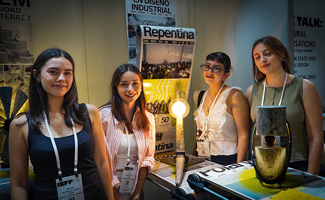 Impulsa proyecto internacional el diseño sostenible con luminarias de papel reciclado