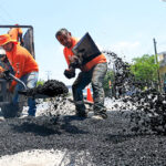 Aplica Guadalupe operativo de bacheo en Cañada Blanca