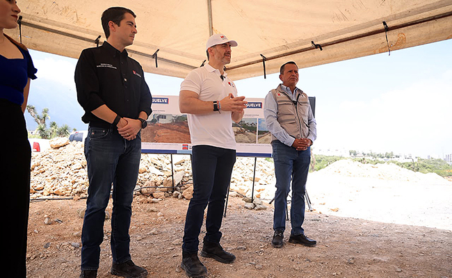 Supervisa alcalde de Monterrey obras del Circuito Vial Poniente