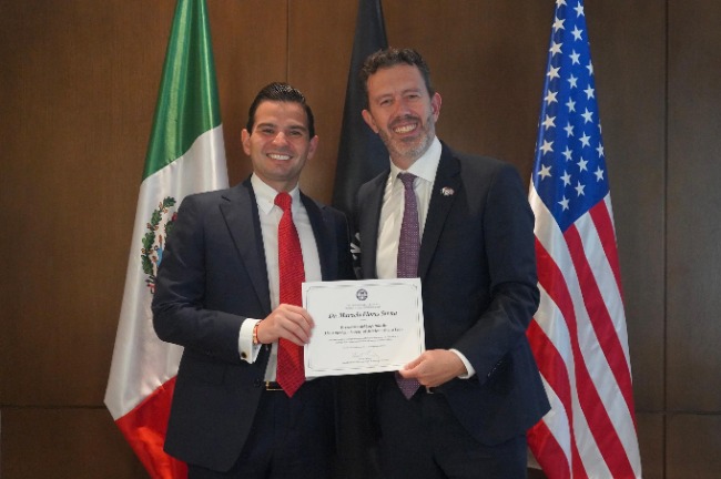 Asume Marcelo Flores Serna presidencia del Capítulo Nuevo León de The American Society of Mexico