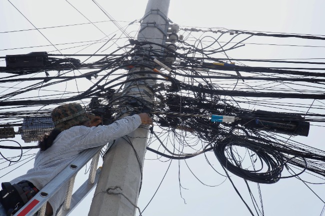 Retira Monterrey más de un millón de cable en desuso