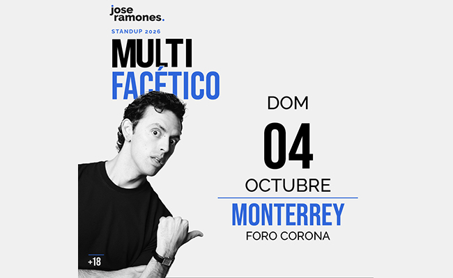 Anuncia José Ramones regreso al escenario con nueva era de stand-up Comedy
