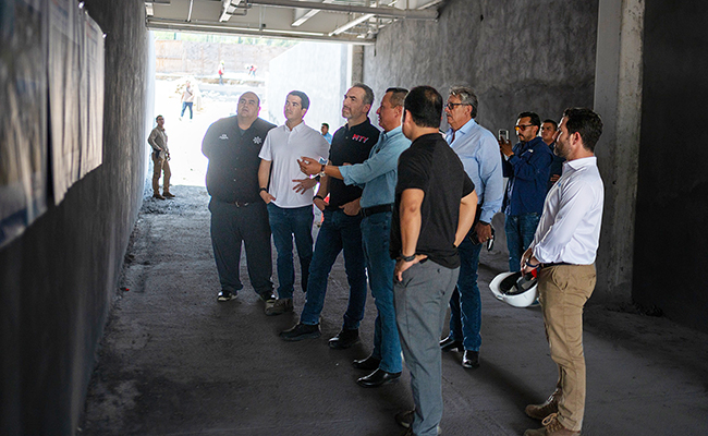 Registra Monterrey un 72 % de avance en la construcción del nuevo C4 Zona Sur