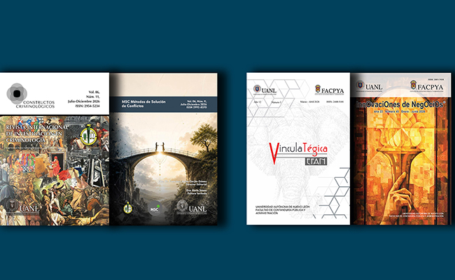 Distinguen a nivel nacional a 19 revistas científicas de la UANL