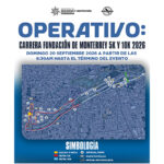 Preparan operativo por carrera Fundación de Monterrey