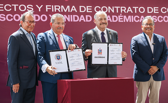 Formalizan UANL y Escobedo proyecto de hospital universitario y unidad académica