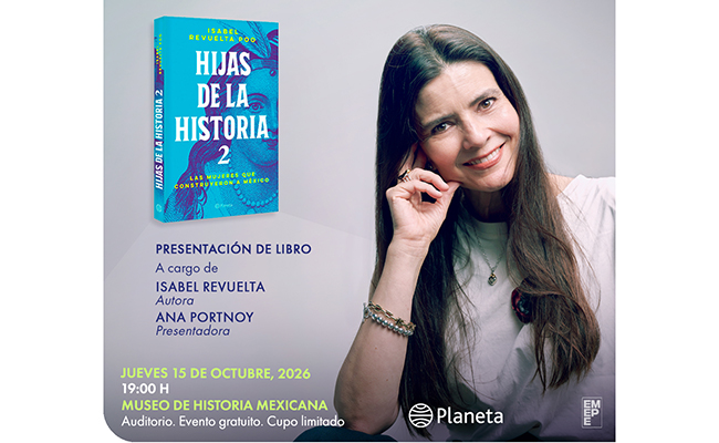 Presentarán “Hijas de la Historia 2” de Isabel Revuelta Poo