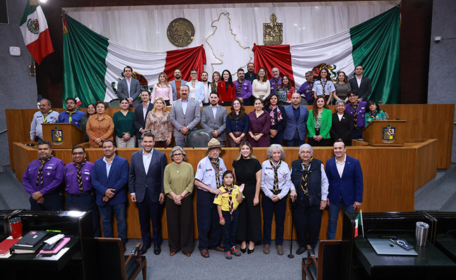 Reconoce Congreso cien años del movimiento scout en México