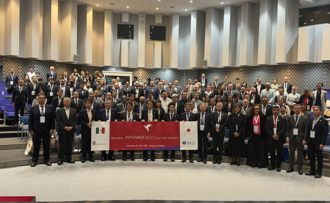 Asiste Santos Guzmán a Cumbre de Rectores México-Japón
