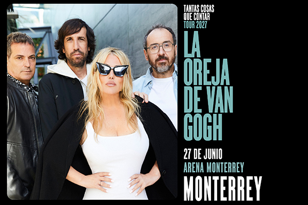 Llega La Oreja de Van Gogh a Monterrey para celebrar su 30 aniversario