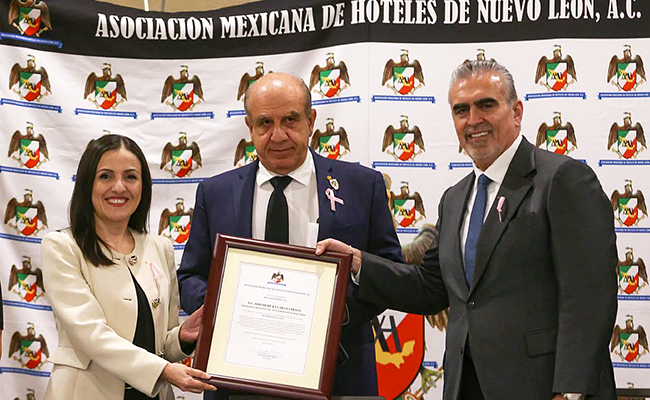 Reconocen hoteleros de NL a Monterrey por acciones preventivas de trata y explotación infantil