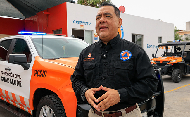 Reforzará PC Guadalupe supervisión por entrada de segundo frente frío
